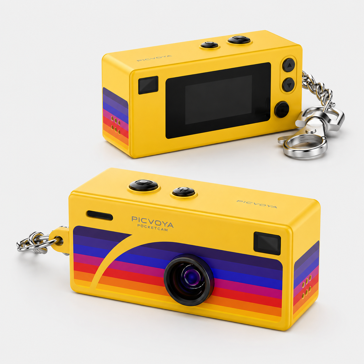 Picvoya™ PocketCam – Mini Keychain Camera